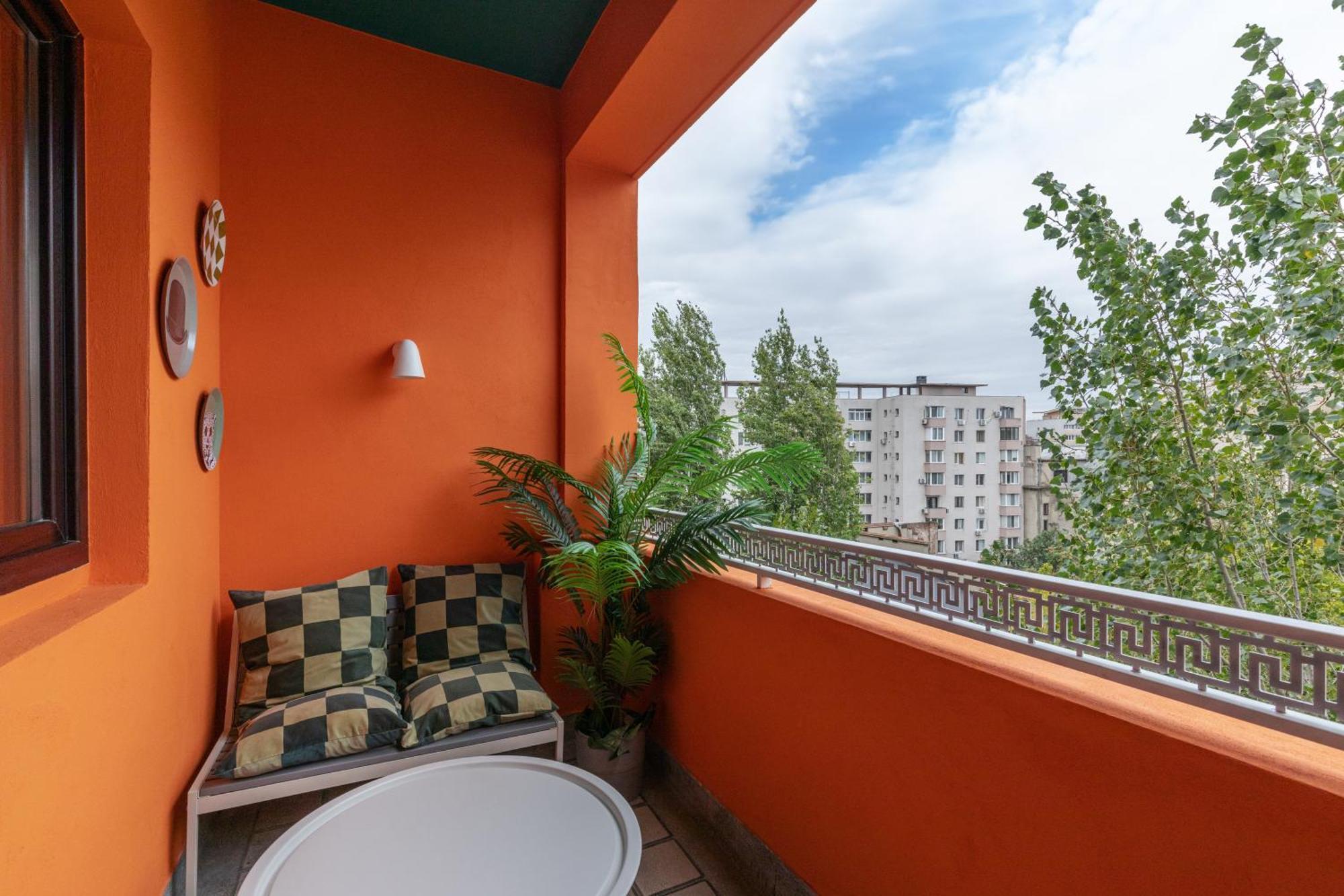 Ferienwohnung Wes Anderson In Bukarest Exterior foto