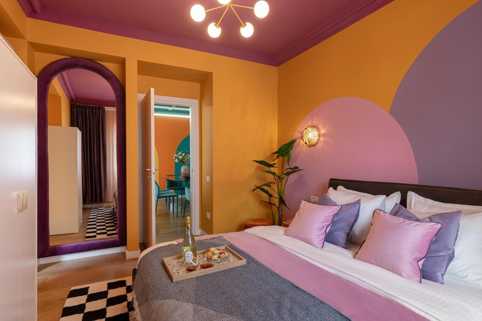 Ferienwohnung Wes Anderson In Bukarest Exterior foto